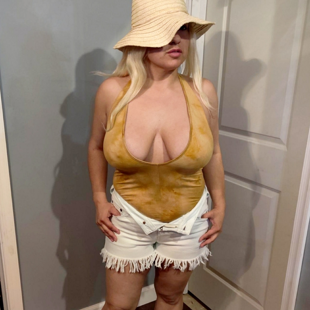 Plunging Bodysuit